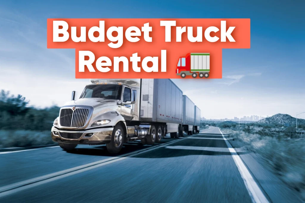 budget truck rental in usa