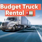 budget truck rental in usa